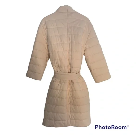 NWT Organic Duvet Robe Love & Lore, Pink Small / Medium - Picture 8 of 17